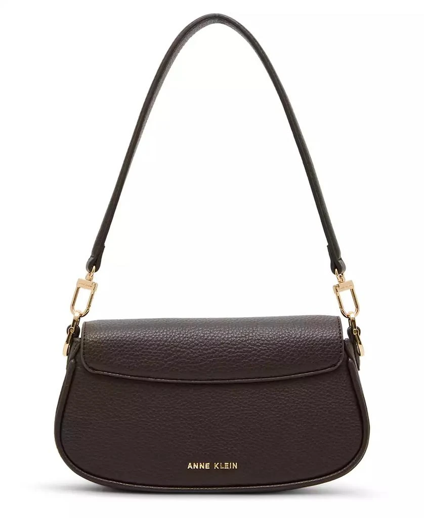 Anne Klein Sculpted Plaque East West Small Shoulder Bag 2