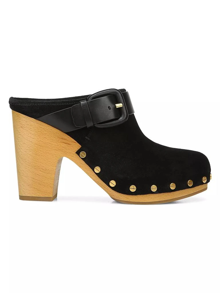VERONICA BEARD Dacey Suede Mule Clogs 1
