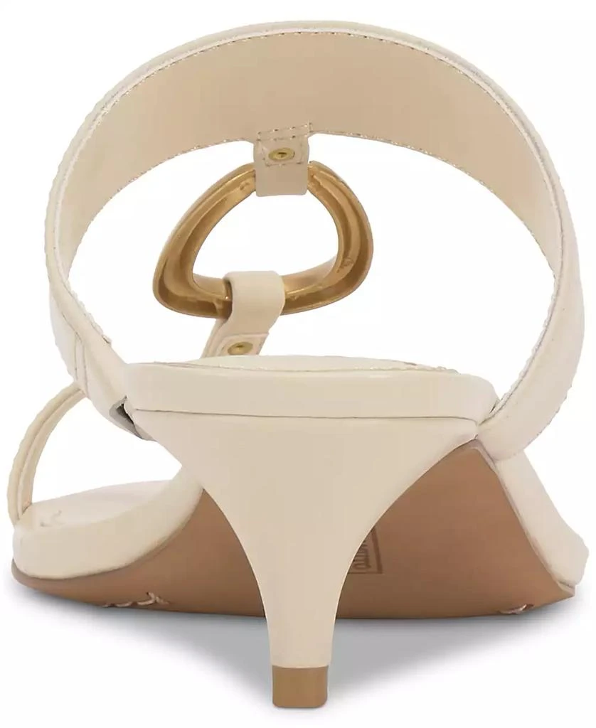 Vince Camuto Women's Kimena Toe-Loop Kitten-Heel Sandals 3