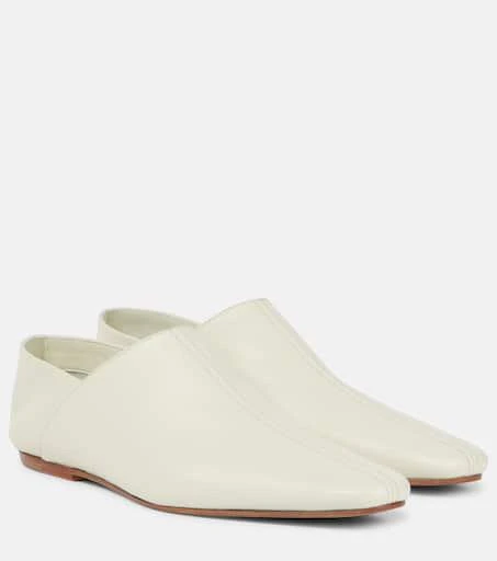 Dries Van Noten Leather slip-on shoes 1
