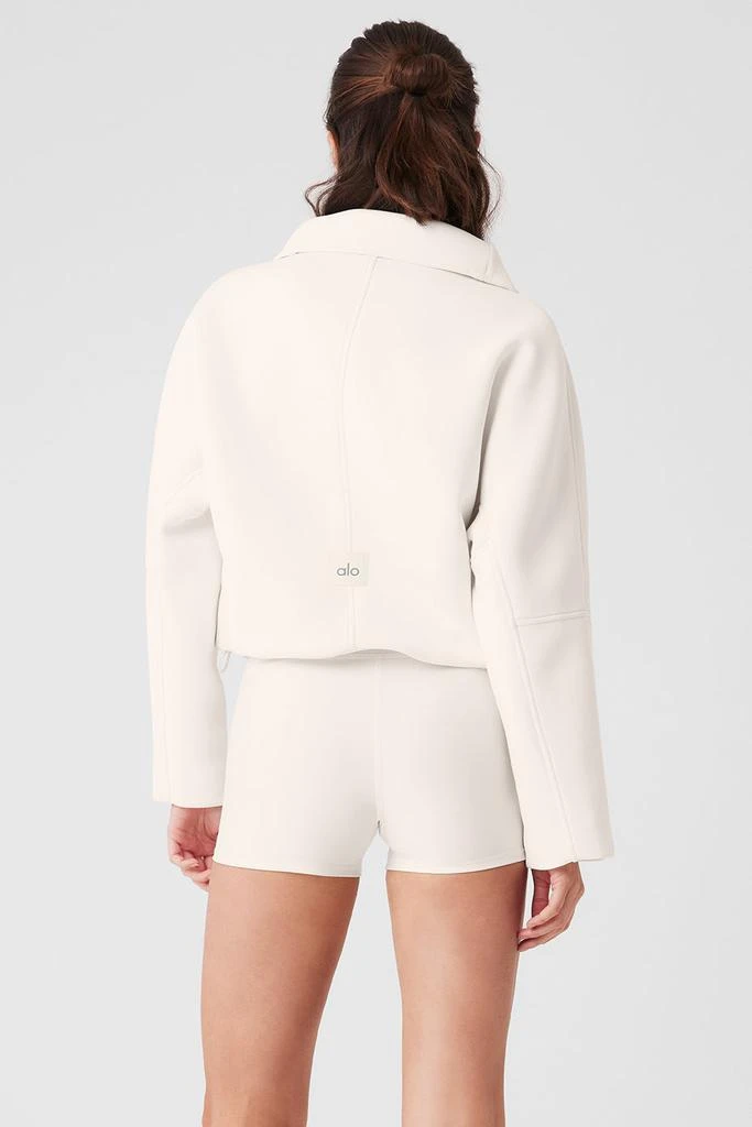Alo Technical Form Jacket - Ivory 2