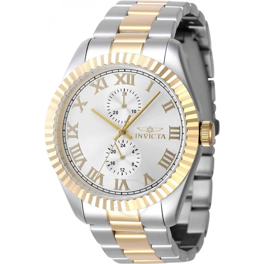 Invicta Invicta Specialty GMT Quartz Silver Dial Men's Watch 47426 1