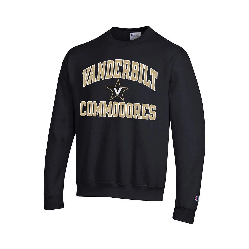 Champion Men's Black Vanderbilt Commodores High Motor Pullover Sweatshirt 3