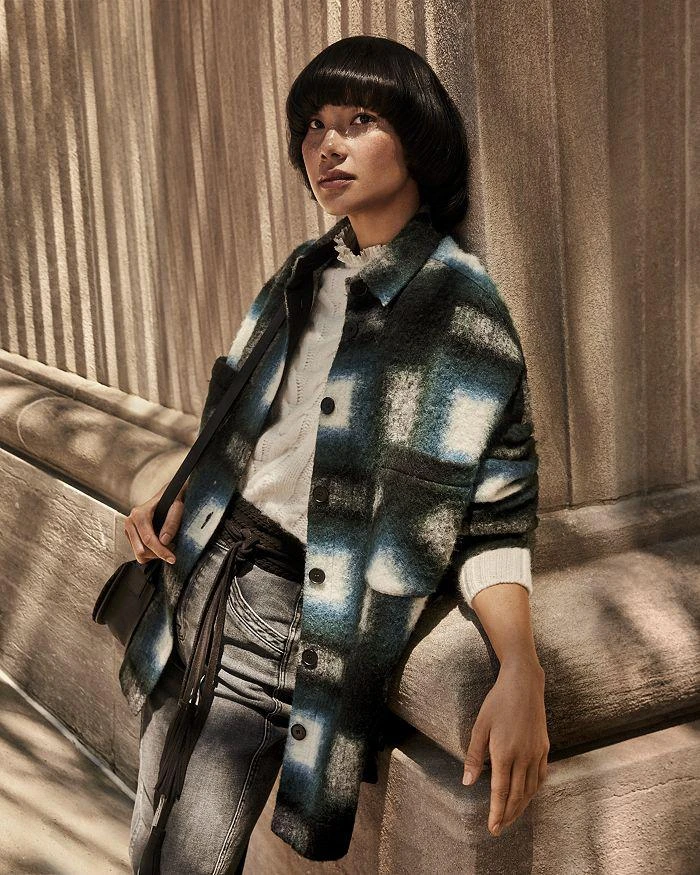IRO Harwel Printed Shirt Jacket 2