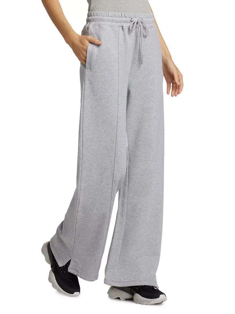 Terez Heart-Motif Cotton-Fleece Sweatpants 4