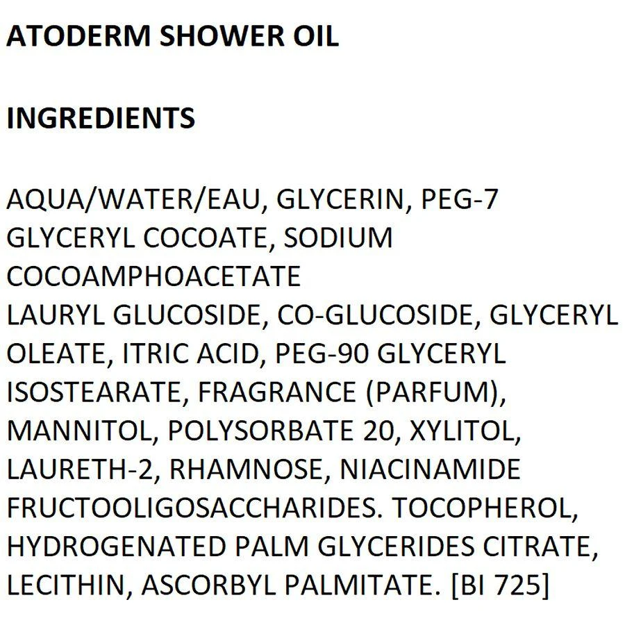 Bioderma Atoderm Cleansing Oil, For Dry to Atopic Skin 3