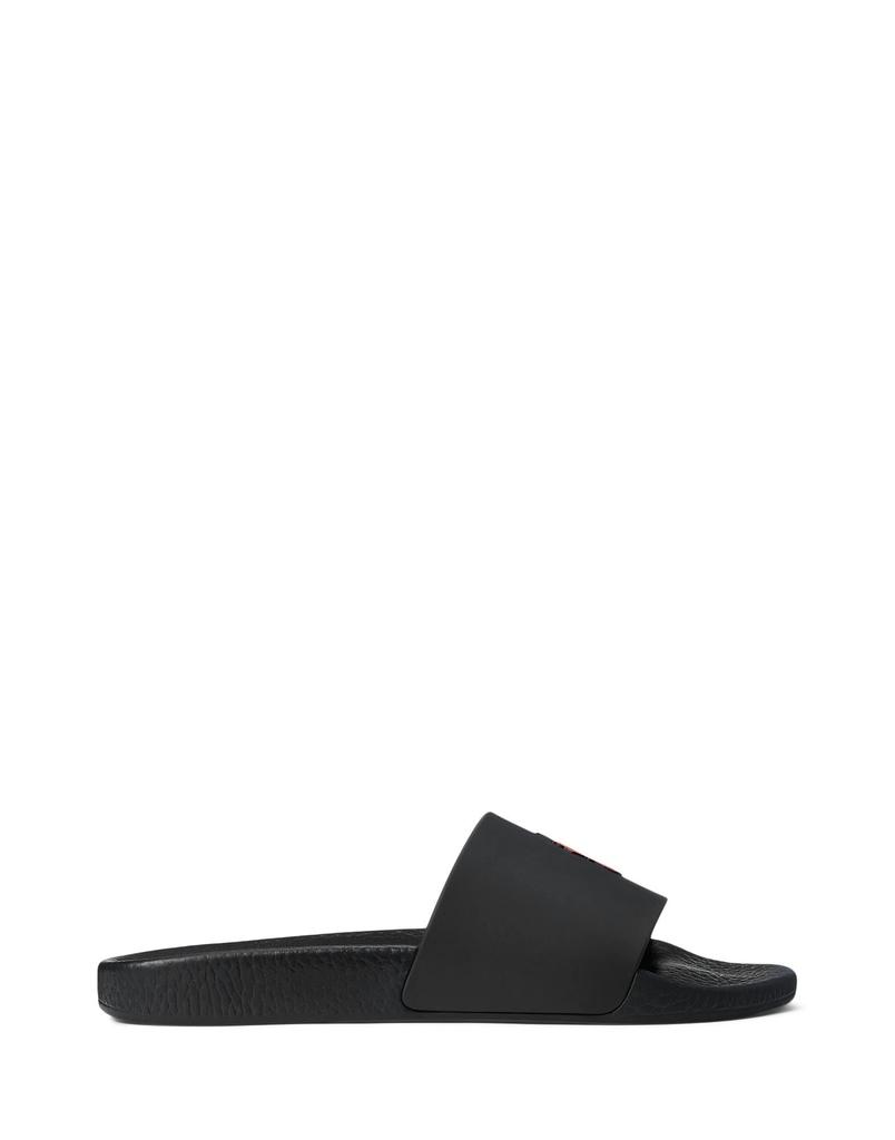 サンダル・ミュール LAUREN RALPH LAUREN EVERLEY SLD SANDALS SLIDE (53262) Amazon.com | Lauren Ralph Lauren Women's Everley Calfskin