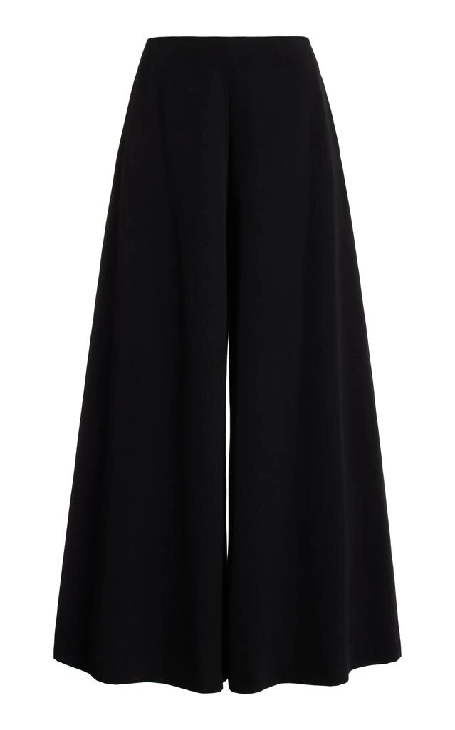 The Row The Row - Dela High-Rise Wool Wide-Leg Pants - Black - US 2 - Moda Operandi 1