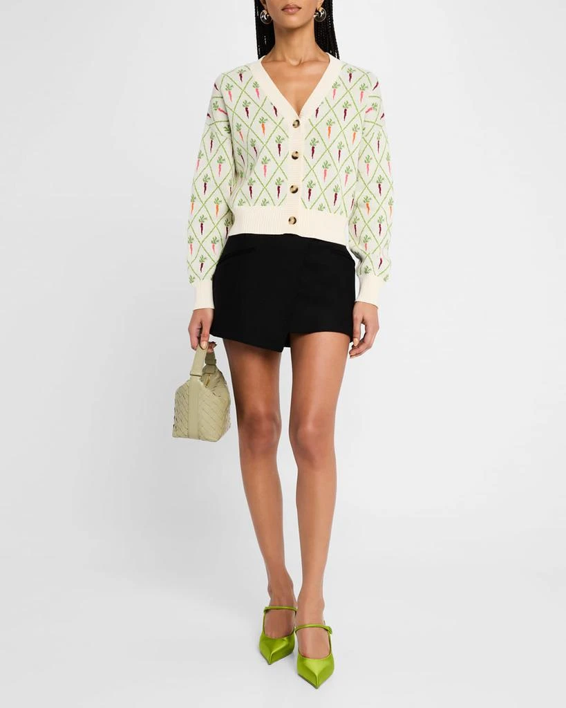 Rachel Antonoff Ana Printed Cardigan 2