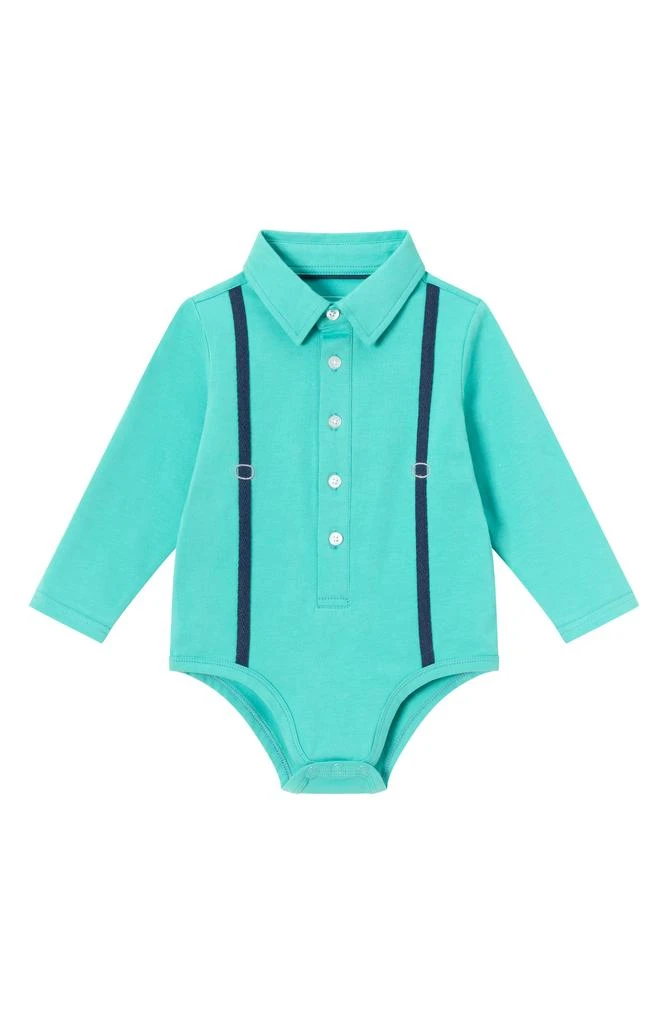 Andy & Evan Button-Up Bodysuit, Pants & Bow Tie Set 6