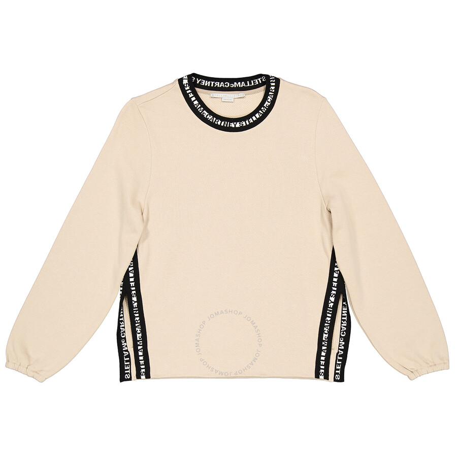 Stella McCartney Desert Logo-tape Knitted Jumper