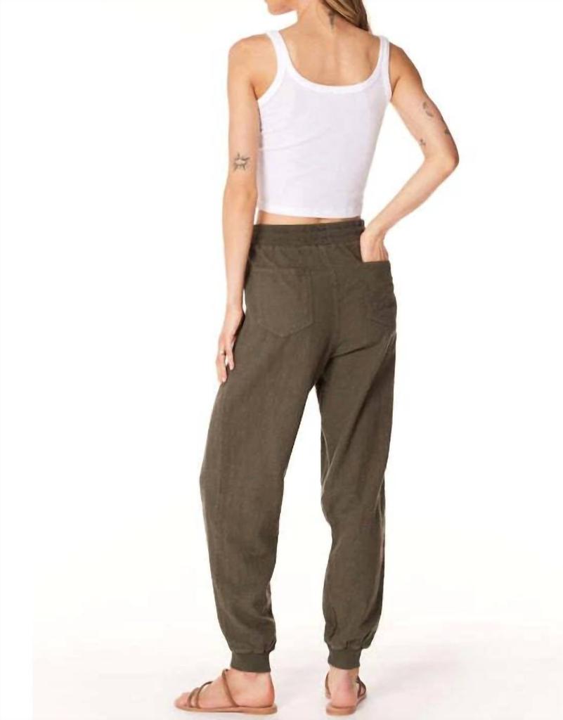Bobi Bobi - Mixed Drawstring Pant