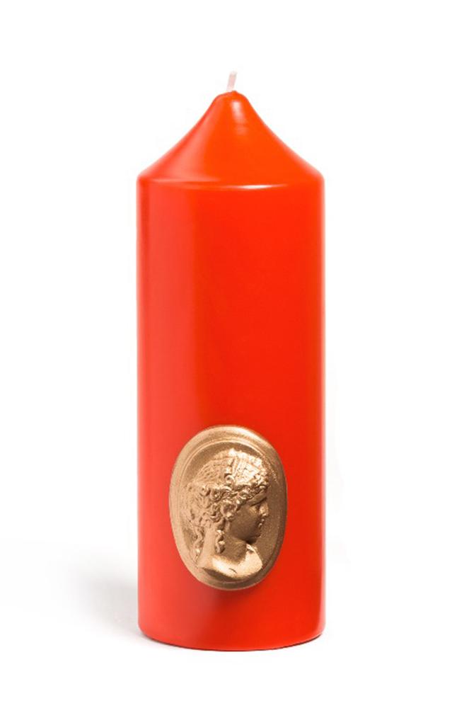 Cire Trudon Cire Trudon - Exclusive Pillar Candle - Red - Moda Operandi