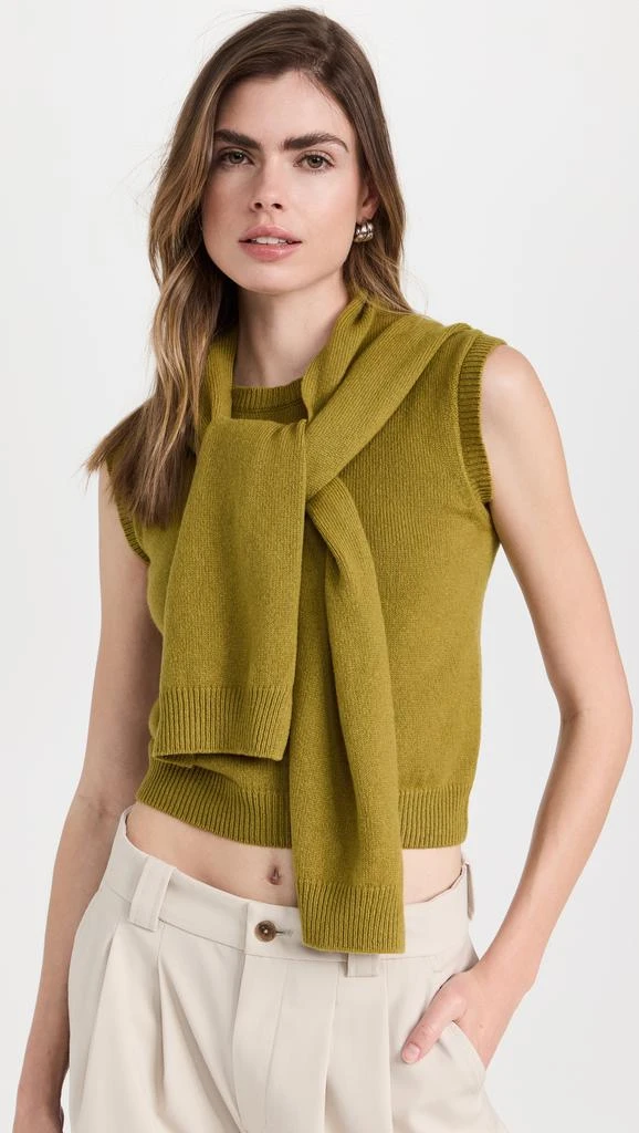 Commission Scarf Knit Top 1