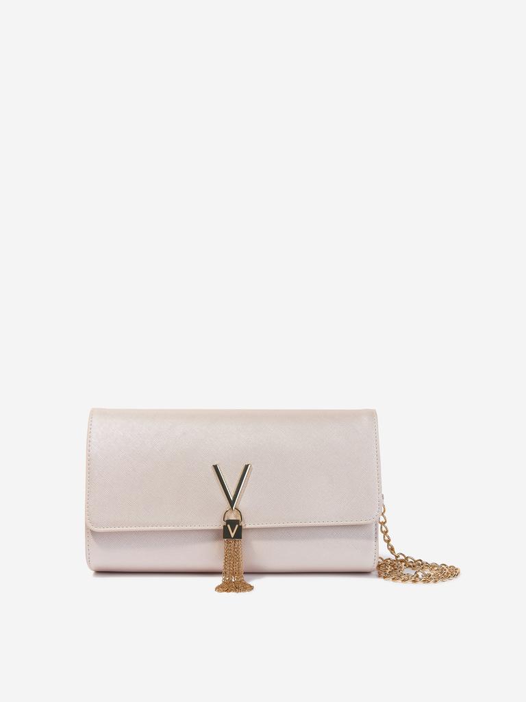 Valentino Divina SA Crossbody Bag in Ivory (27cm)