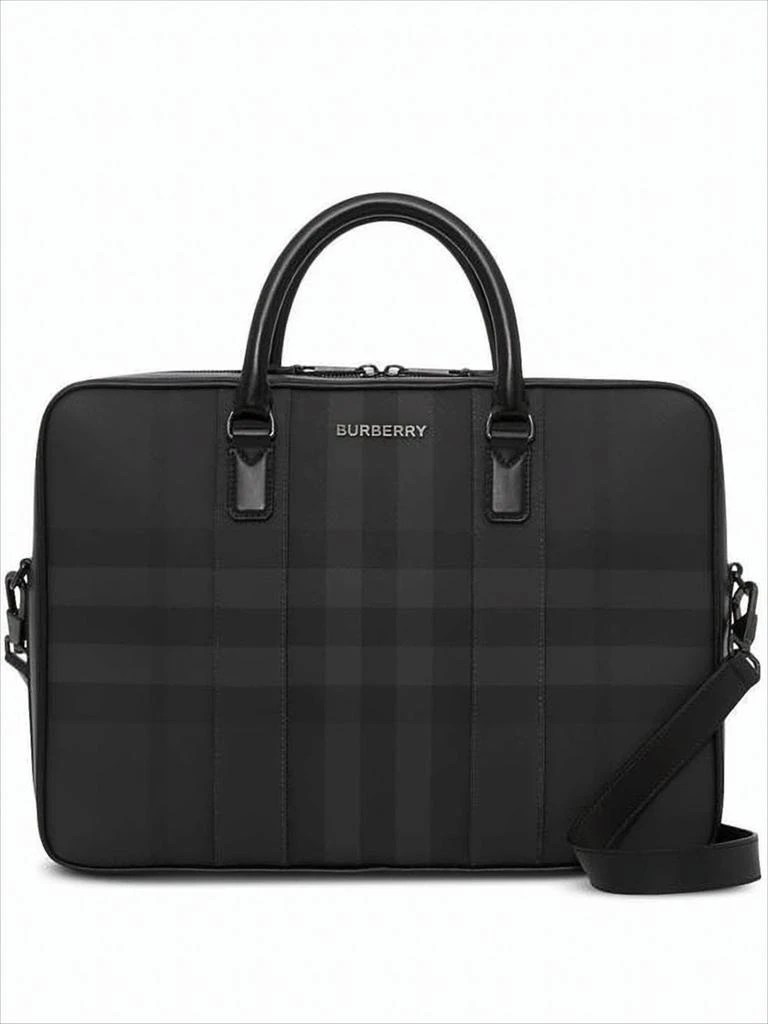 Burberry Rectangular Black Briefcase