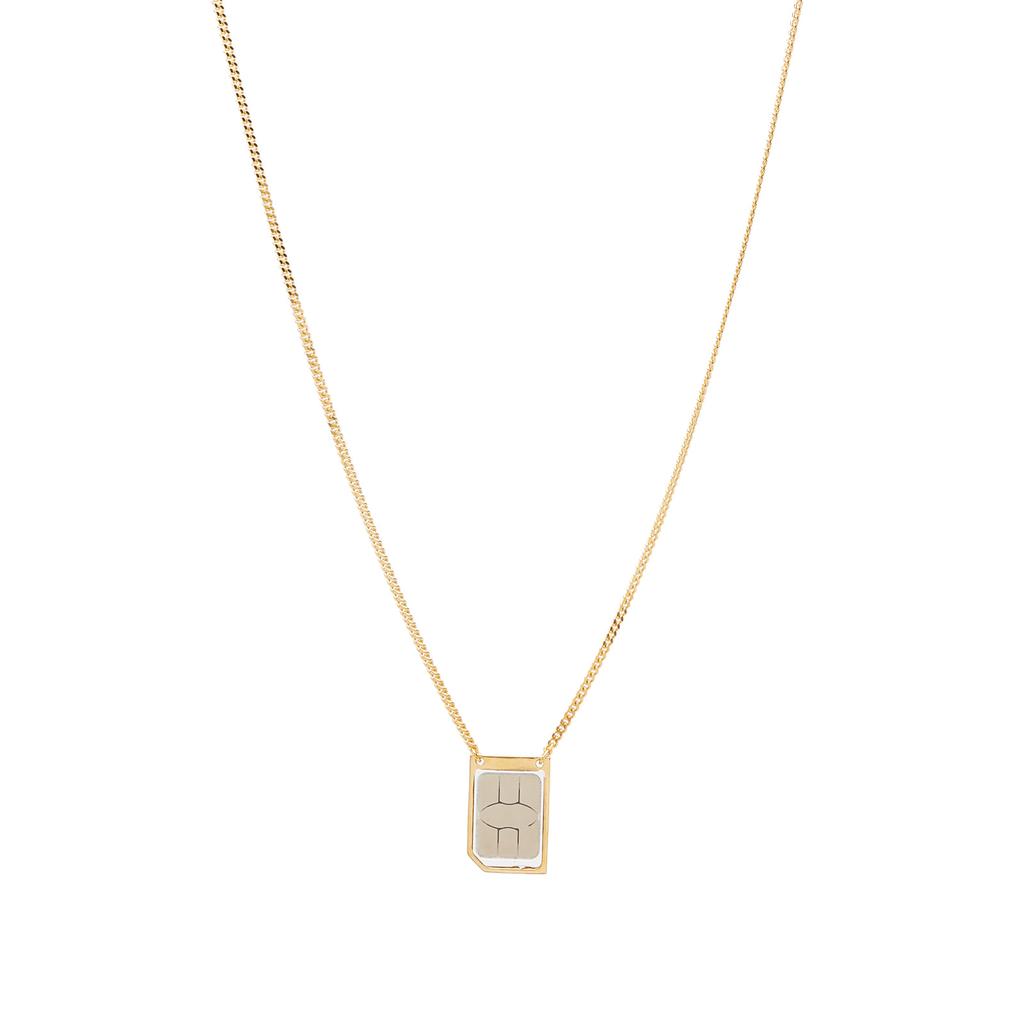 Miansai Miansai x Gab Bois Sim Card Pendant Necklace
