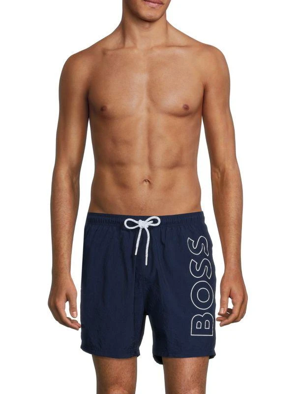 Hugo Boss Octopus Logo Swim Shorts 1