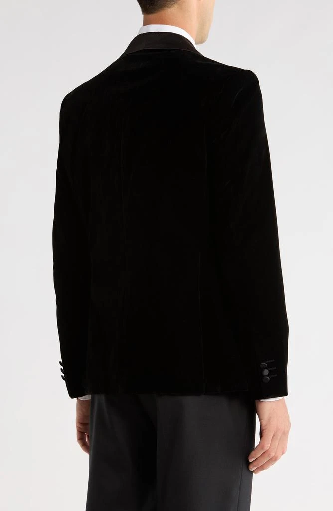 TOM BAINE Shawl Collar Velvet Dinner Jacket 2