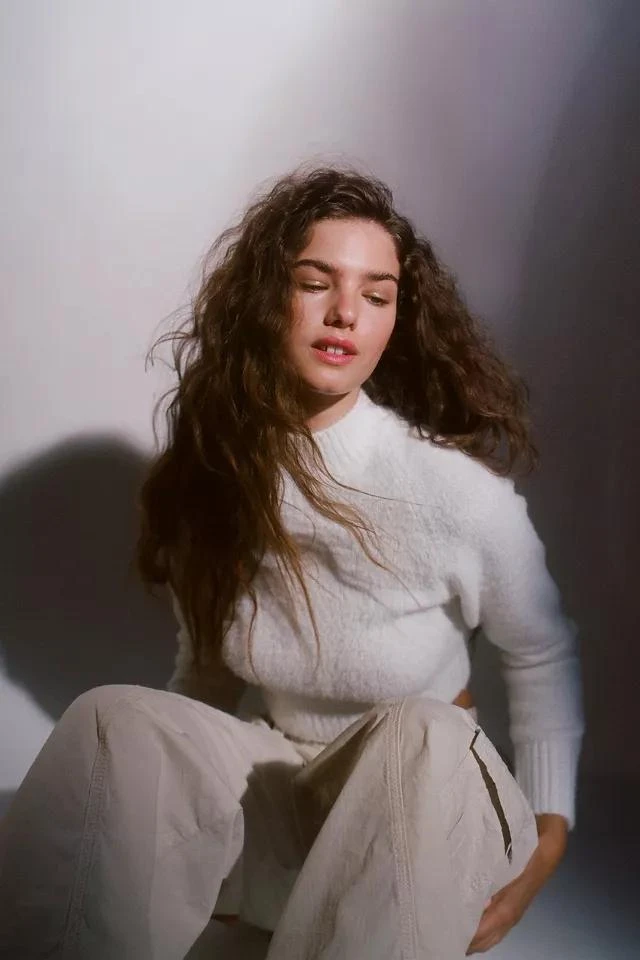 Urban Outfitters UO Cleo Mock Neck Sweater 1