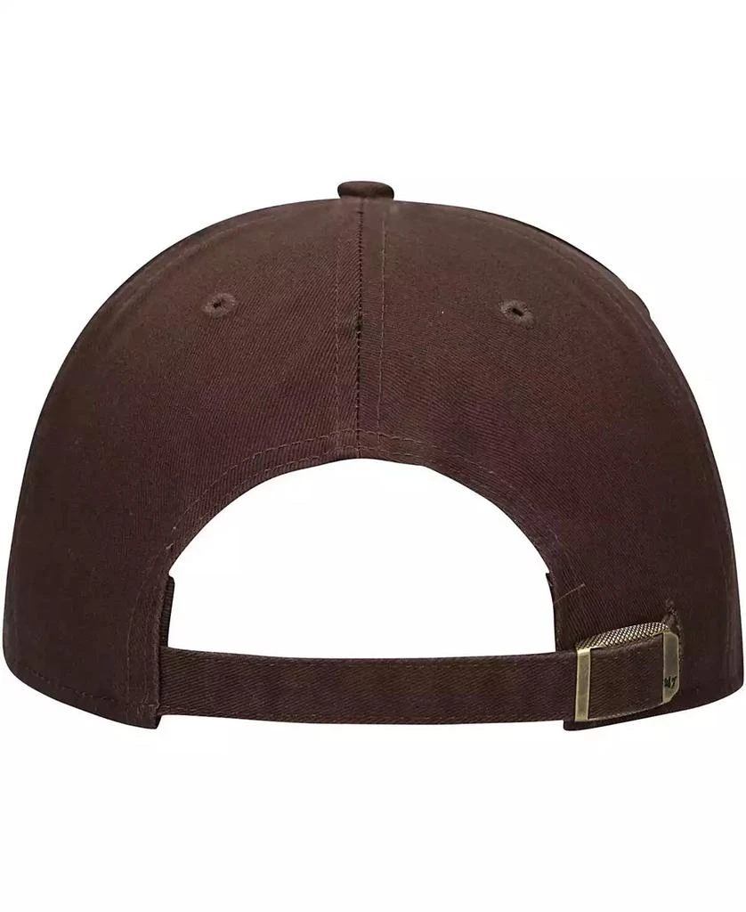 47 Brand Men's Brown Cleveland Browns Legend MVP Adjustable Hat 4
