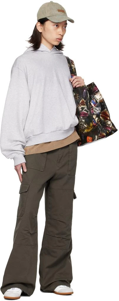 Acne Studios Khaki Relaxed-Fit Cargo Pants 4