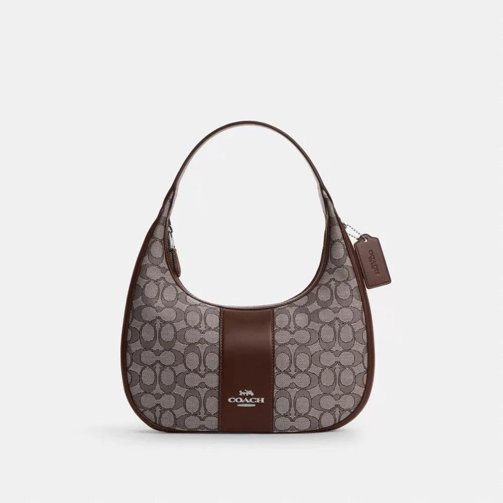 Coach Carmen Shoulder Bag In Signature Jacquard 1