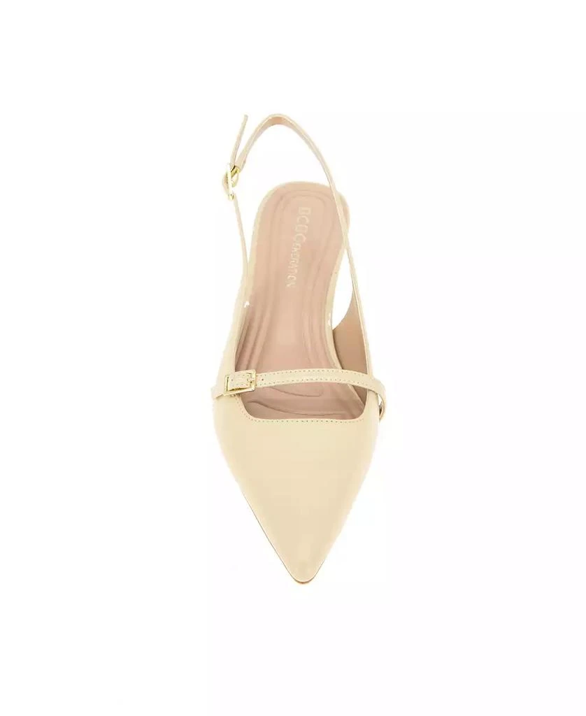 BCBG Women's Kami Slingback Kitten Heel Pumps 6