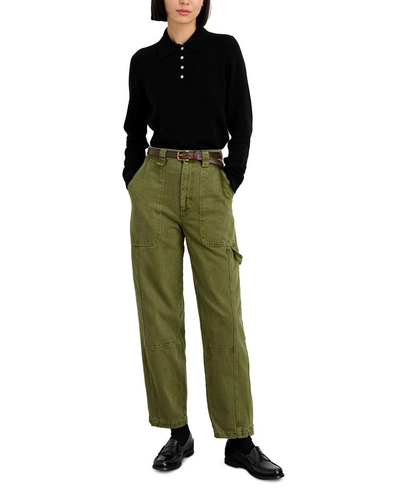 Alex Mill Alice Cashmere Polo Sweater 3