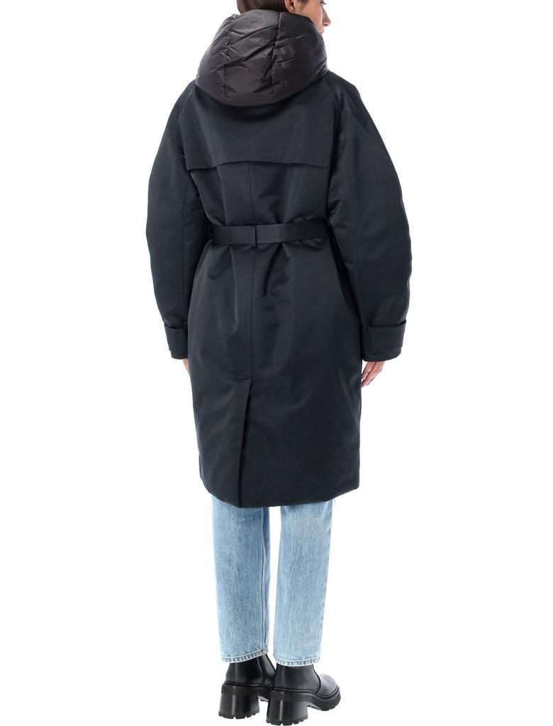 ADD Add Double-Breasted Belted Coat