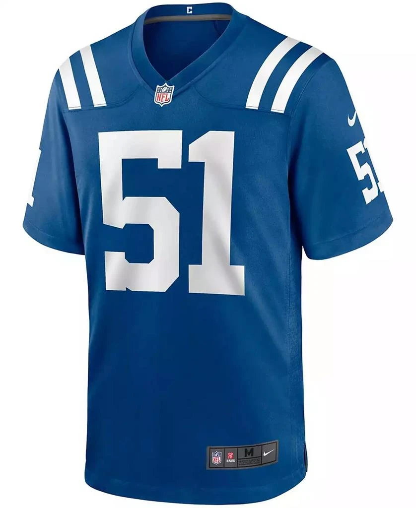NIKE Men's Kwity Paye Royal Indianapolis Colts 2021 NFL Draft First Round Pick Game Jersey 2