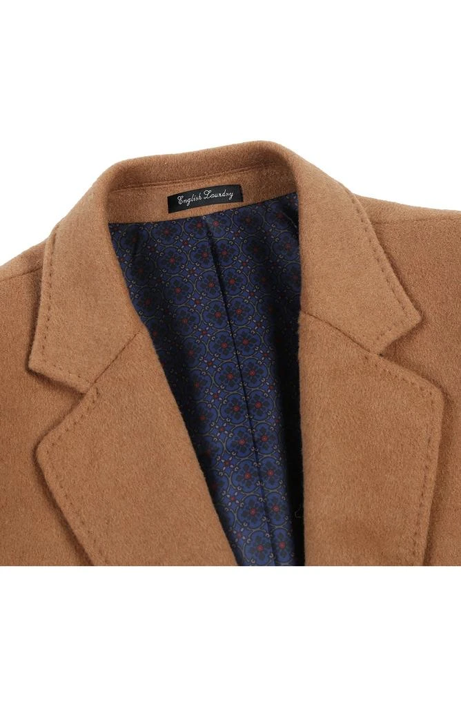 English Laundry Wool Blend 3-Button 3/4 Length Top Coat 6