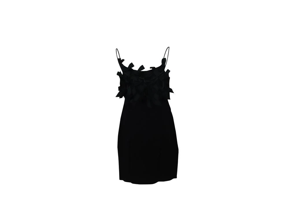 Issa Strap Mini Dress in Black Acetate 3
