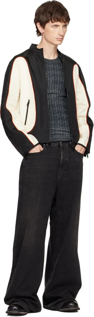 Emanuele Bicocchi Crest Crystal Hoop Single Earring 4