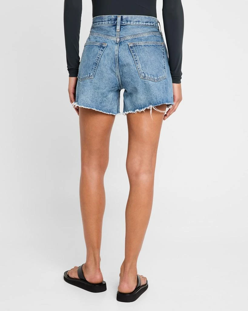 AGOLDE Parker Loose-Fit Vintage Denim Shorts 3