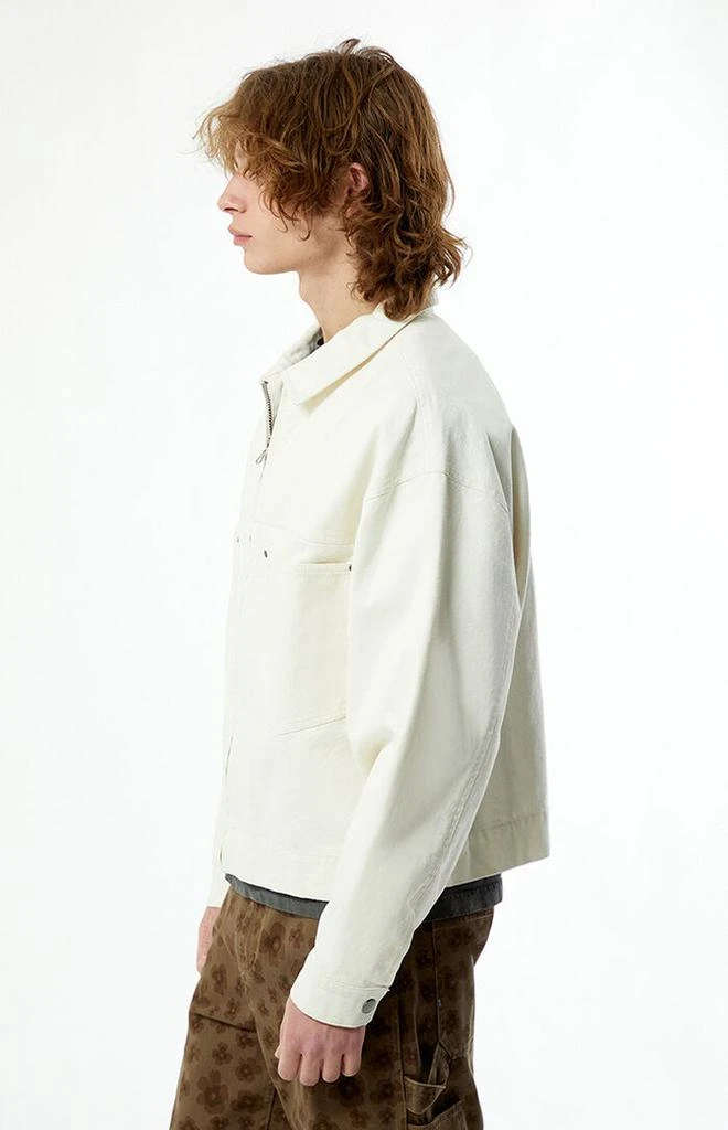 PacSun Cream Billie Gas Jacket 2