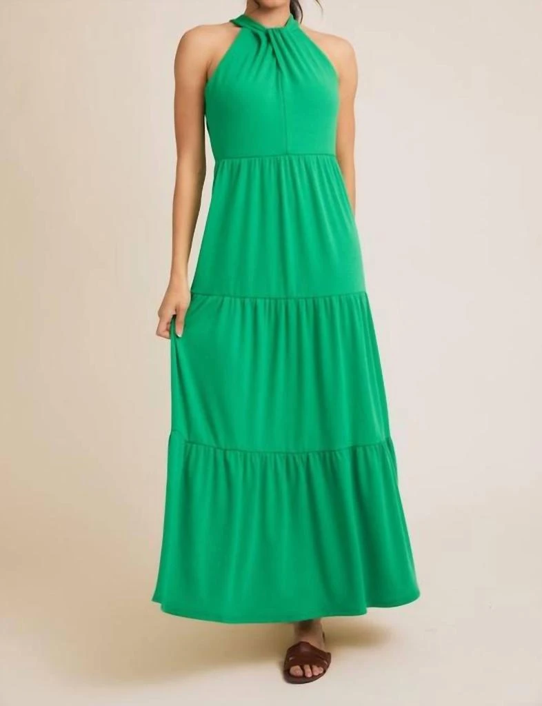 gilli maxi dress "Gilded Age" Waist Tie Floral Maxi Plus Dress