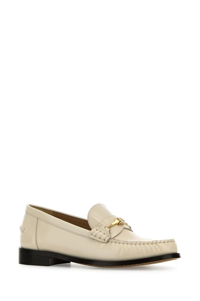 Salvatore Ferragamo Ivory leather Harry loafers - Single 