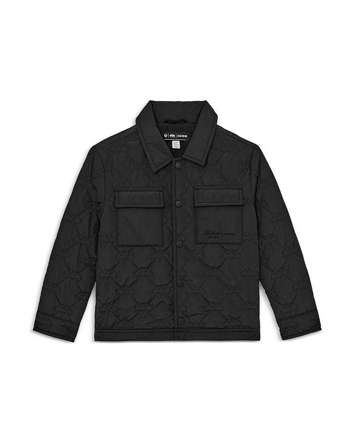 REISS Boys' Long Sleeved Batman Quilted Jacket - Big Kid