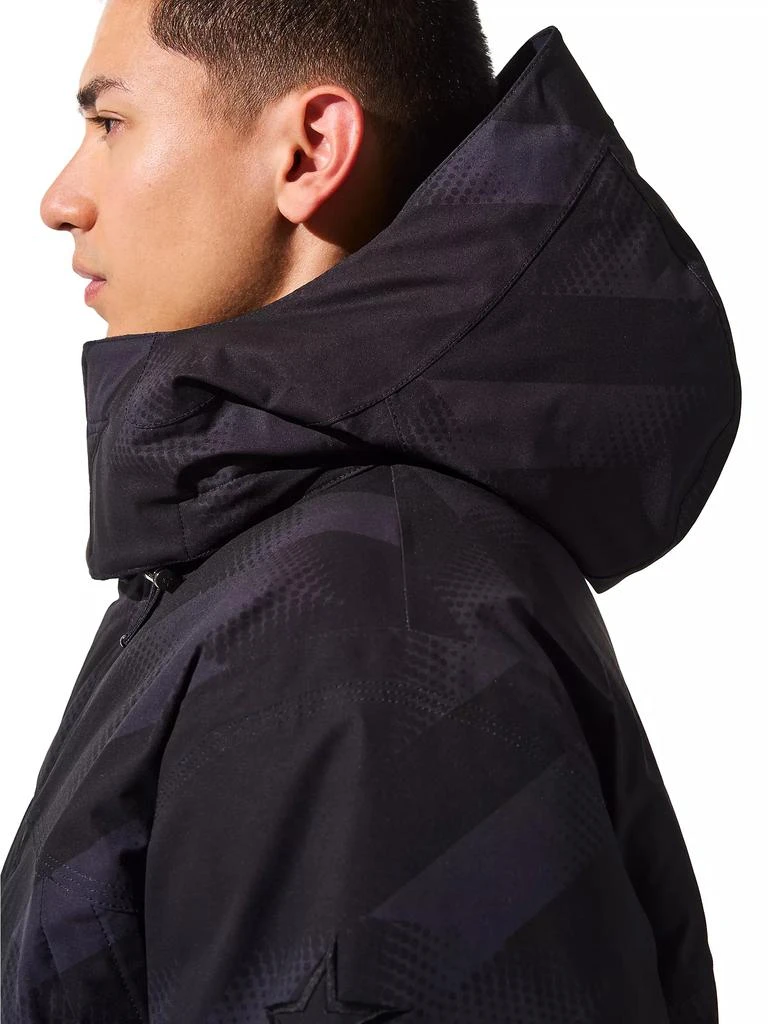 PERFECT MOMENT Max Houndstooth Down Hooded Ski Parka 6