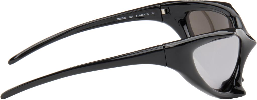 Balenciaga Black Runner Cat Sunglasses - Accessories