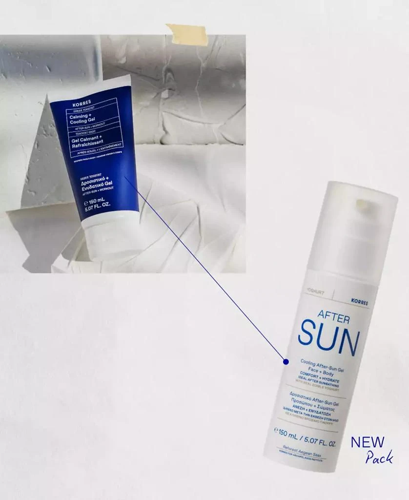 KORRES Greek Yoghurt After Sun Calming + Cooling Gel, 5.07 oz. 2