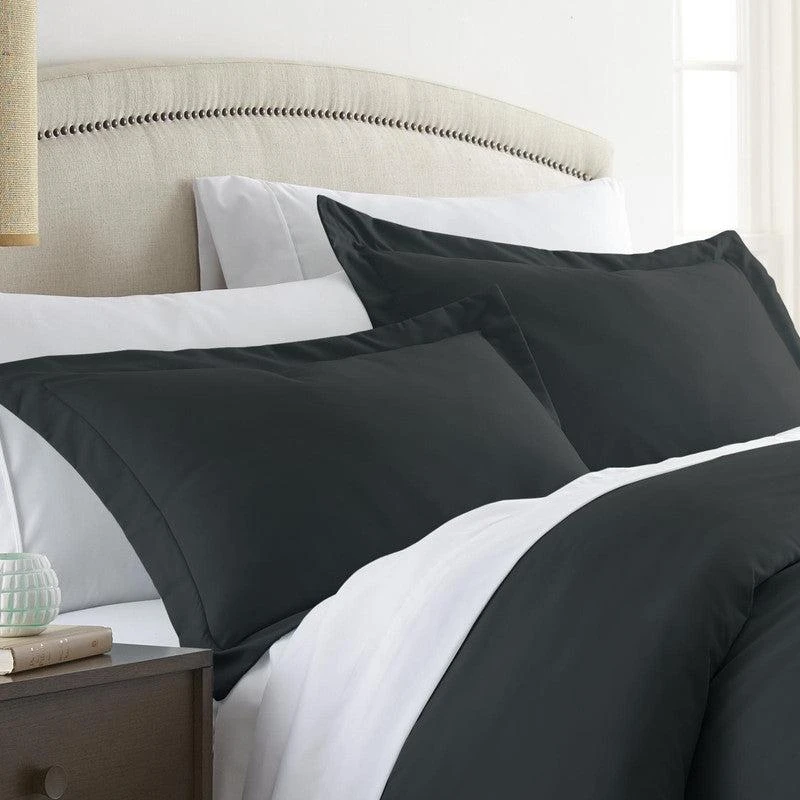 IENJOY HOME Pillow Shams 2-Pack Ultra Soft Microfiber Bedding 8