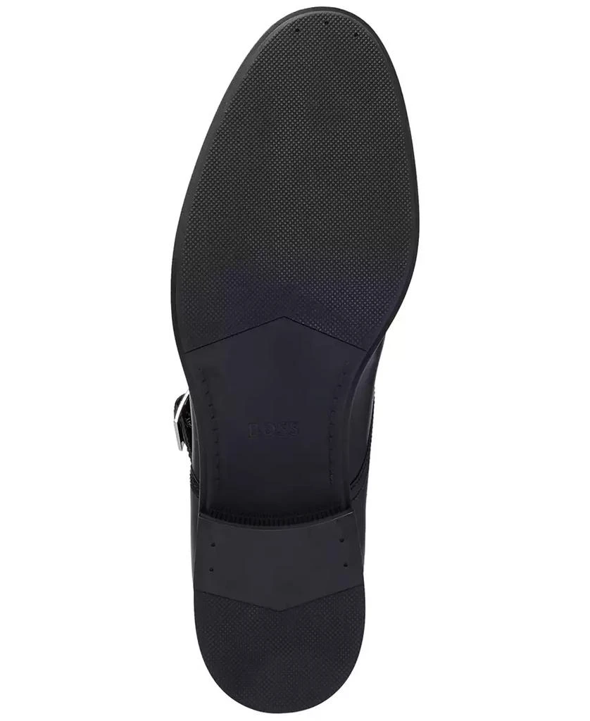 Hugo Boss Men's Colby Double-Buckle Monk Strap Dress Shoes 4