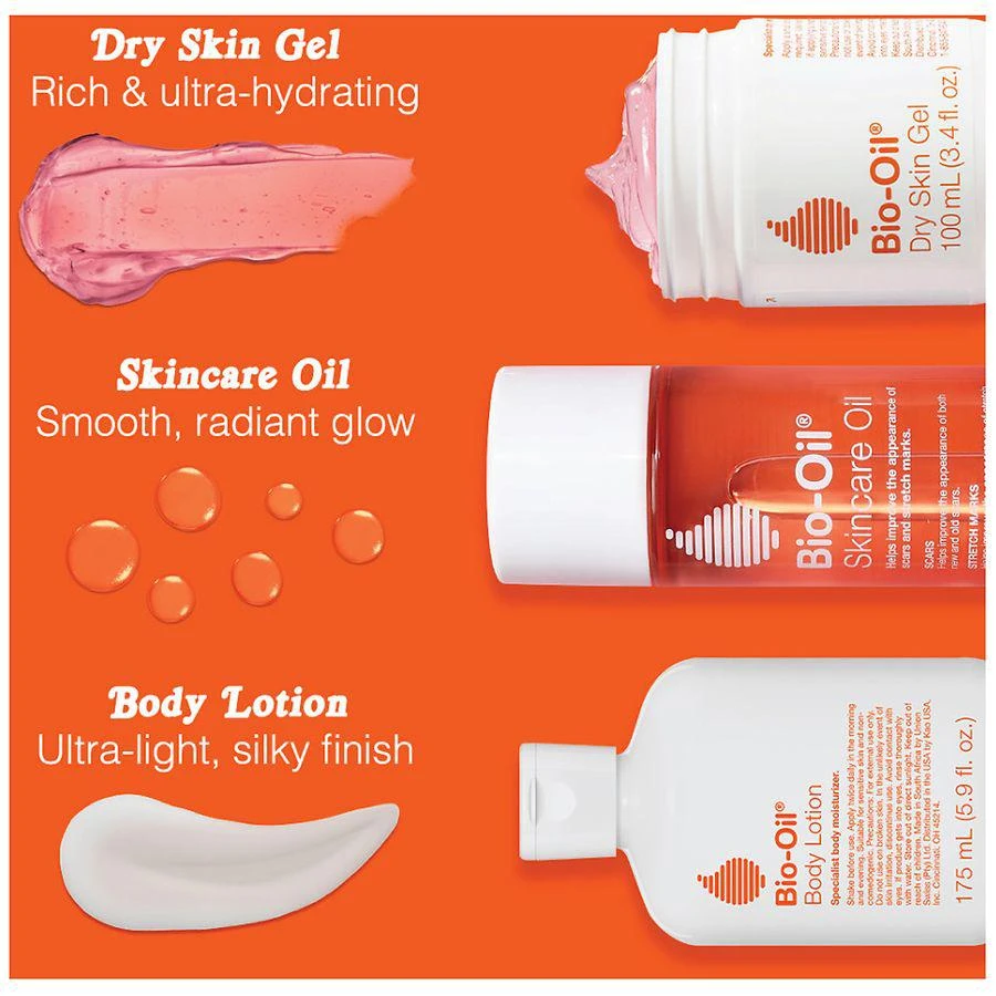 Bio-Oil Dry Skin Gel for Face and Body Moisturizer with Vitamin B3 4