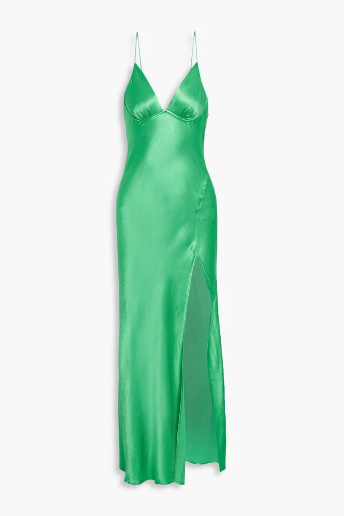 Bec & Bridge Ren satin maxi dress 1