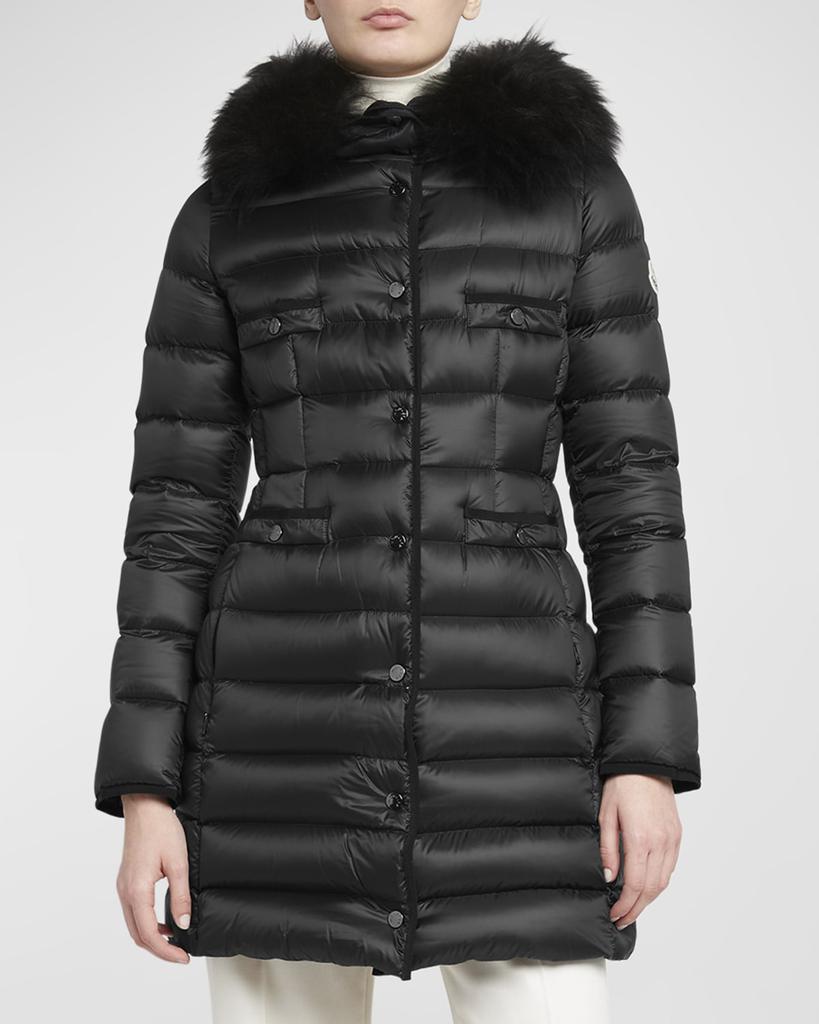 【MONCLER】直営/正規店 Hirma Long Down ジャケット BLACK ブラック Hirma ロングダウンジャケット : ロングジャケット