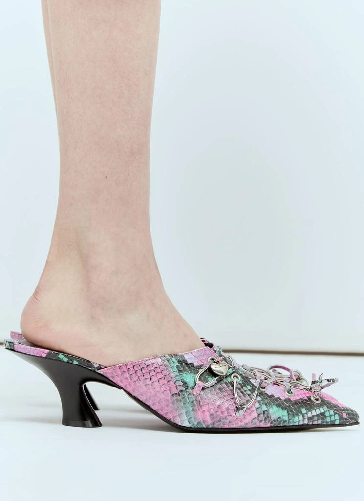 Acne Studios Lace-Up Heeled Mules 1