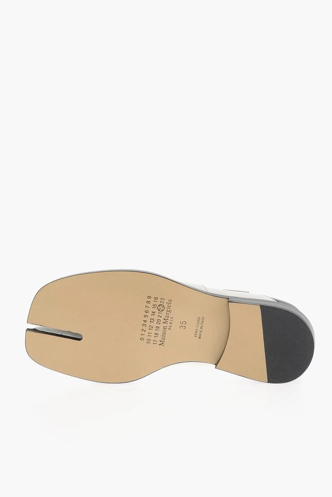 MAISON MARGIELA Maison Margiela MM22 Two Tone Leather Tabi Loafers 5