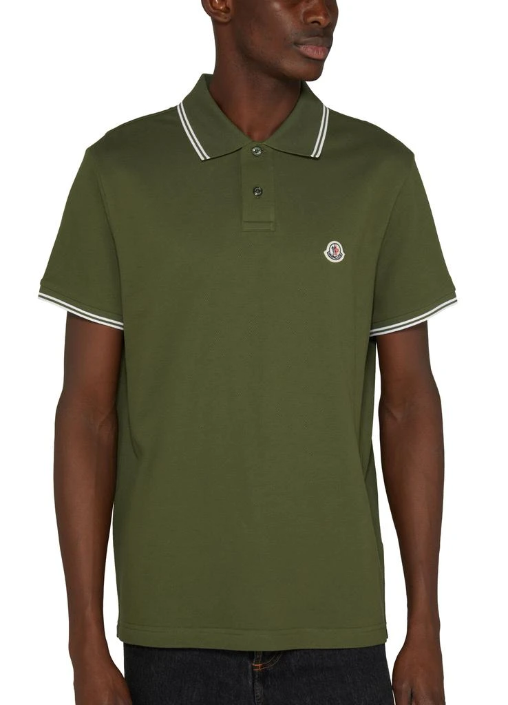 Moncler Short-sleeved polo shirt with logo 4